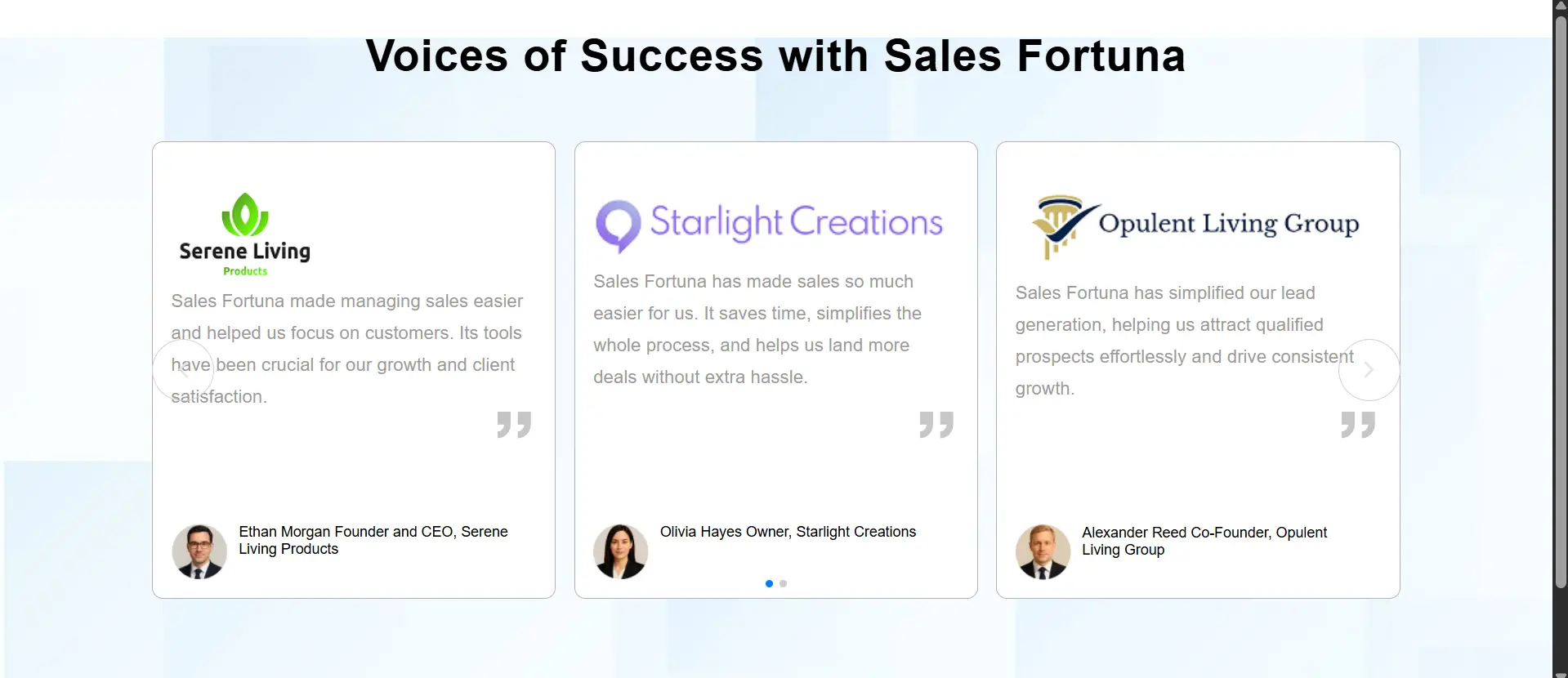 Sales Fortuna